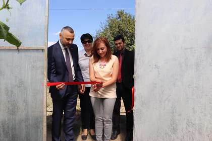 The opening of 4 mini-projects in region Shirak
